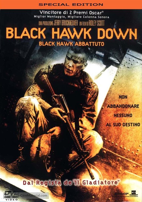 Black Hawk Down - Italian Movie Cover