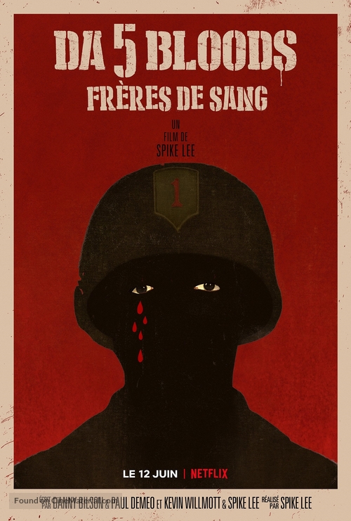 Da 5 Bloods - French Movie Poster