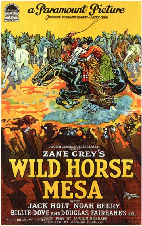 Wild Horse Mesa - Movie Poster