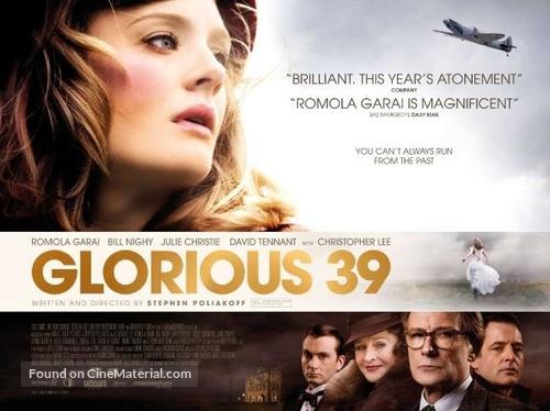 Glorious 39 - British Movie Poster