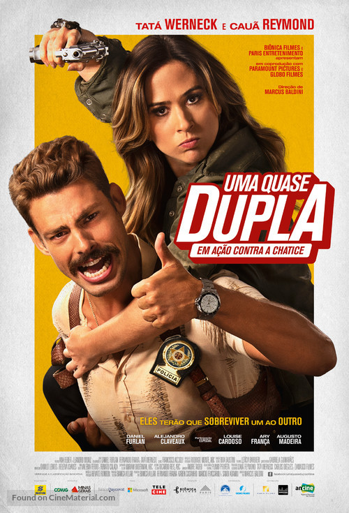 Uma Quase Dupla - Brazilian Movie Poster