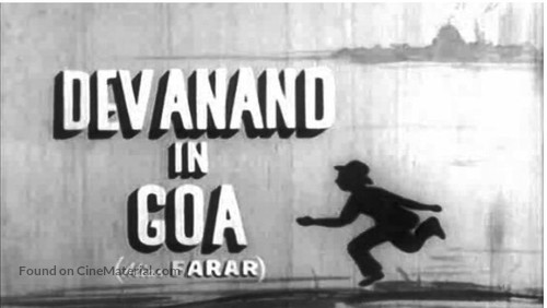 Dev Anand in Goa (Alias Farar) - Indian Movie Poster