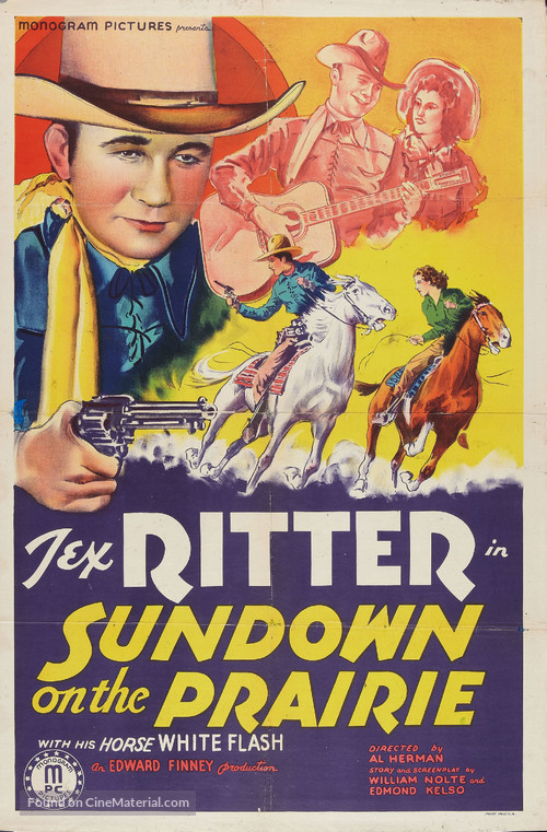 Sundown on the Prairie - Movie Poster