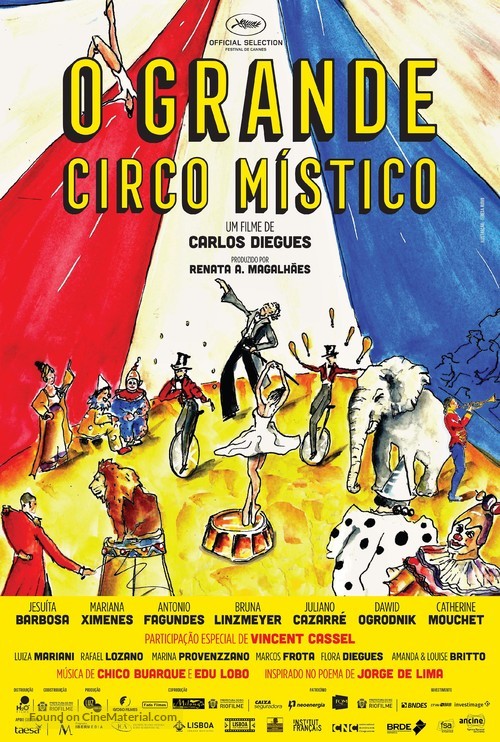 O Grande Circo M&iacute;stico - Brazilian Movie Poster