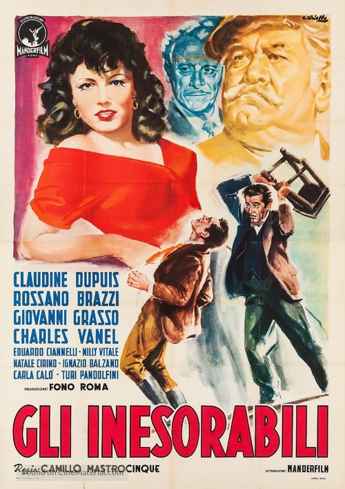 Gli inesorabili - Italian Movie Poster