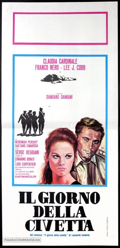 Il giorno della civetta - Italian Movie Poster