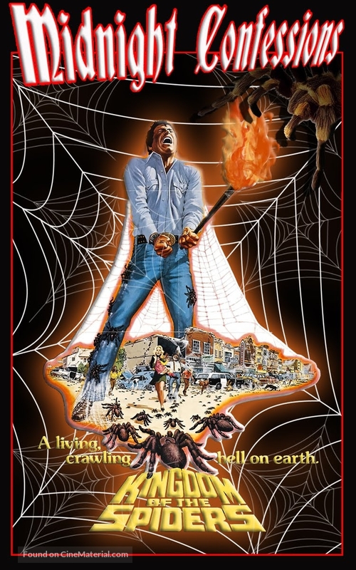 Kingdom of the Spiders - VHS movie cover