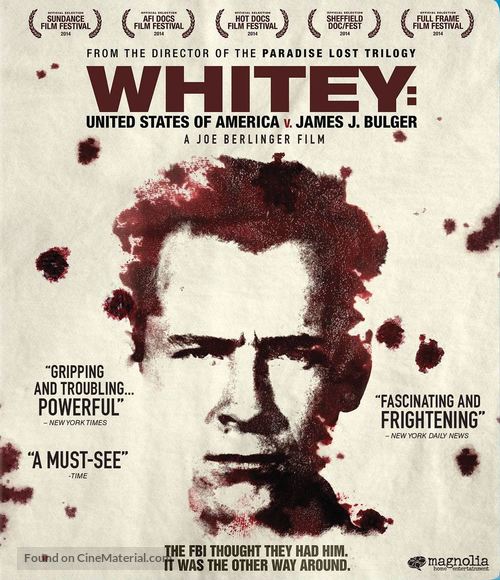 Whitey: United States of America v. James J. Bulger - Blu-Ray movie cover