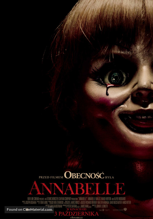 Annabelle - Polish Movie Poster