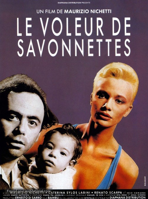 Ladri di saponette - French Movie Poster