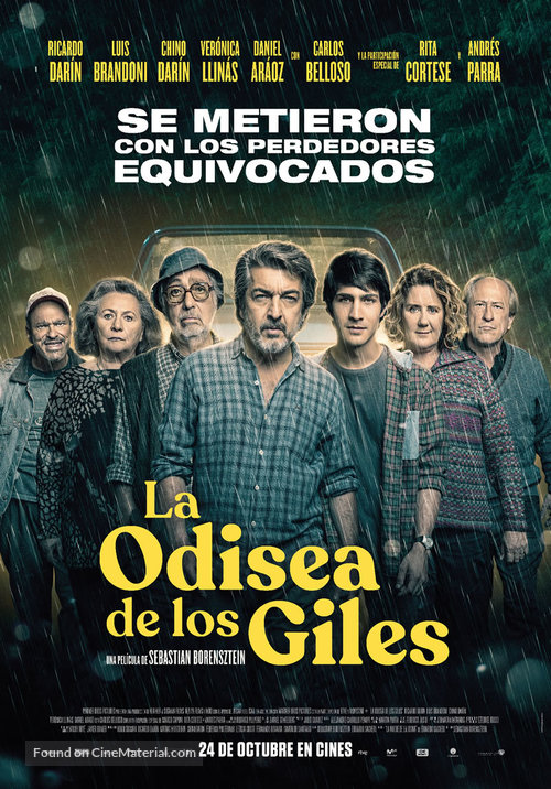 La odisea de los giles - Colombian Movie Poster