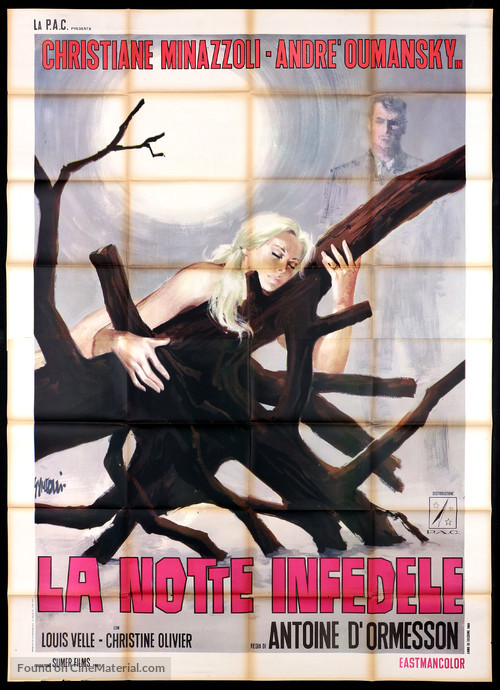 La nuit infid&egrave;le - Italian Movie Poster