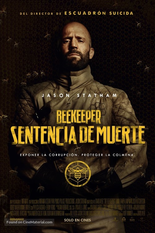 The Beekeeper - Mexican Movie Poster