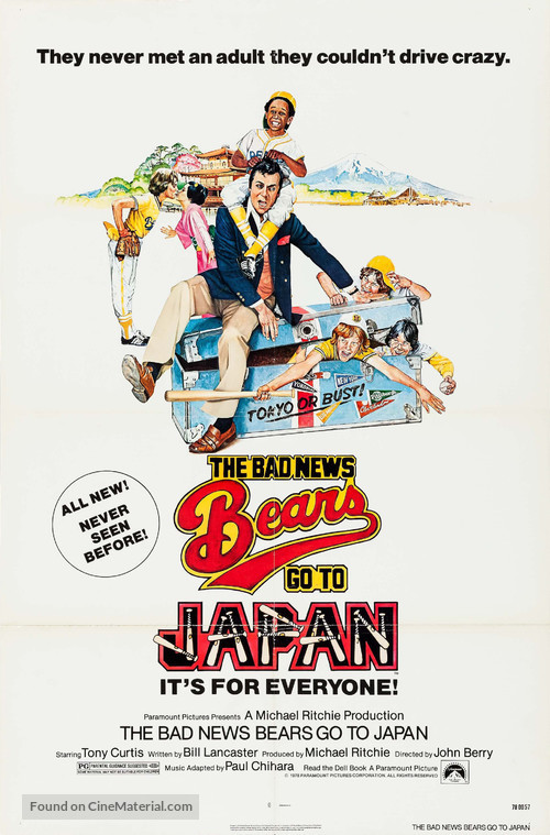 The Bad News Bears Go to Japan - Movie Poster