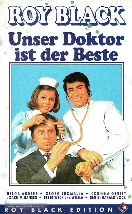 Unser Doktor ist der Beste - German VHS movie cover