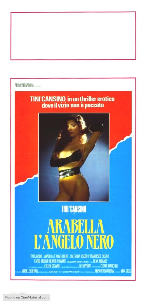 Arabella l&#039;angelo nero - Italian Movie Poster