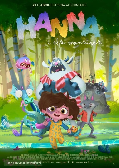 Hanna y los monstruos - Spanish Movie Poster