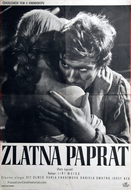 De gouden varen - Yugoslav Movie Poster