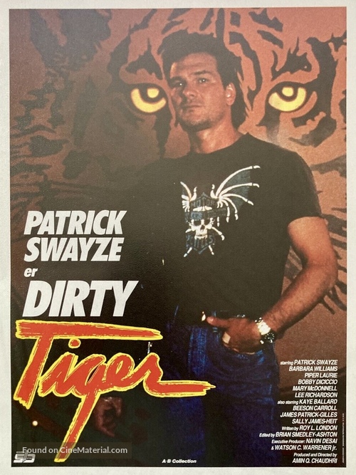 Tiger Warsaw - Danish Movie Poster