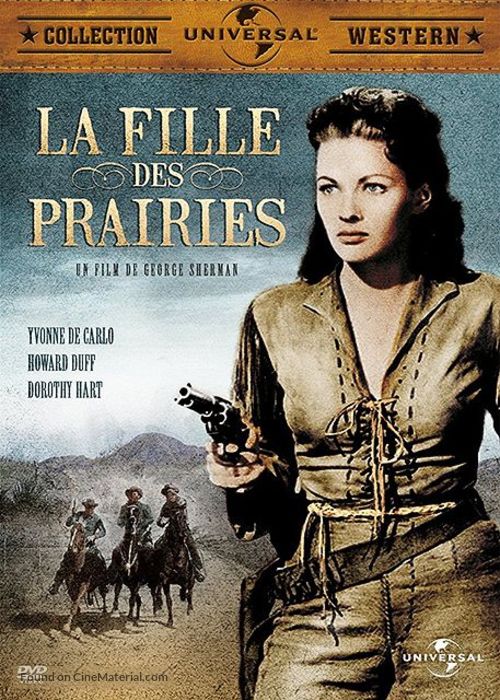 Calamity Jane and Sam Bass - French DVD movie cover