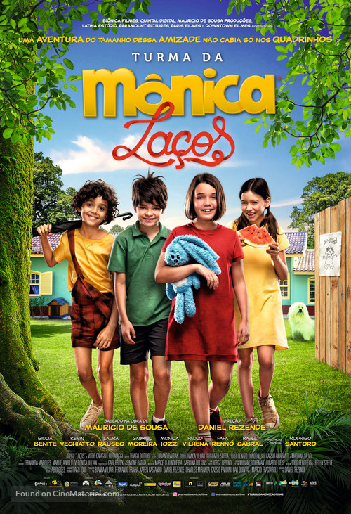 Turma da M&ocirc;nica: La&ccedil;os - Brazilian Movie Poster