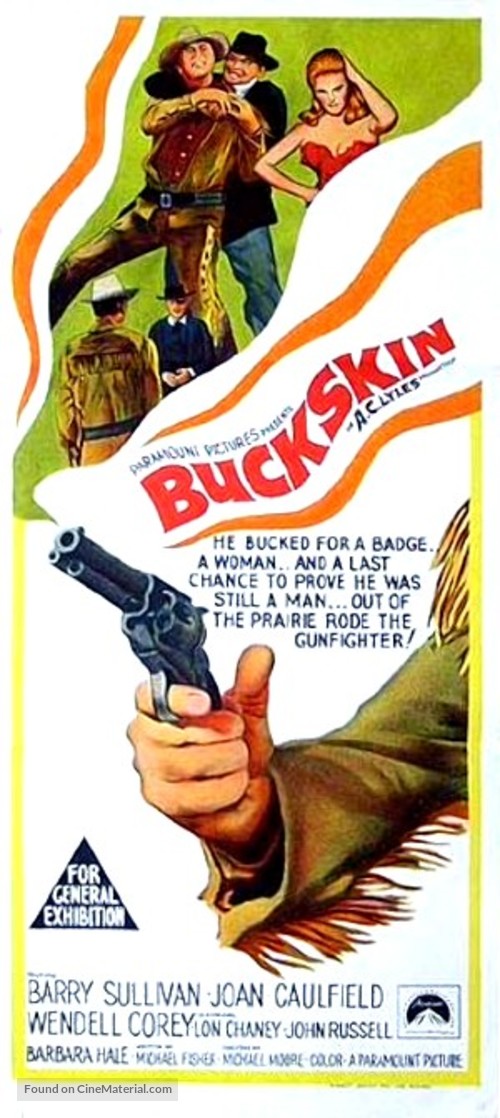 Buckskin - Australian Movie Poster