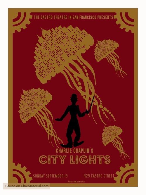 City Lights - Homage movie poster