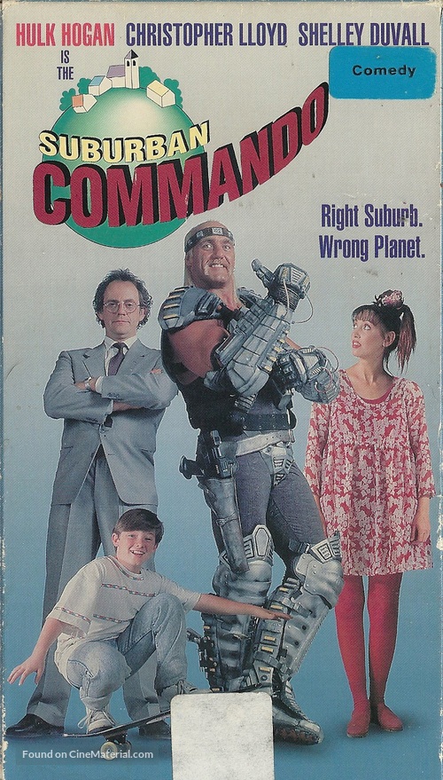 Suburban Commando - VHS movie cover