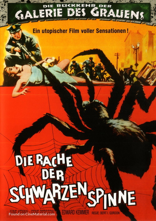 Earth vs. the Spider - German DVD movie cover