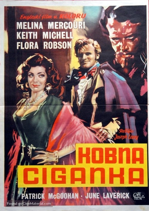 The Gypsy and the Gentleman - Yugoslav Movie Poster