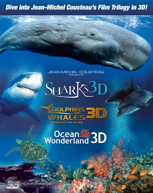 Sharks 3D - Blu-Ray movie cover