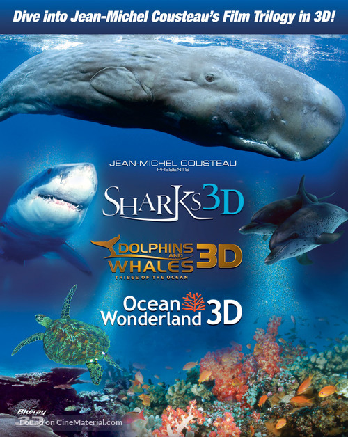 Sharks 3D - Blu-Ray movie cover