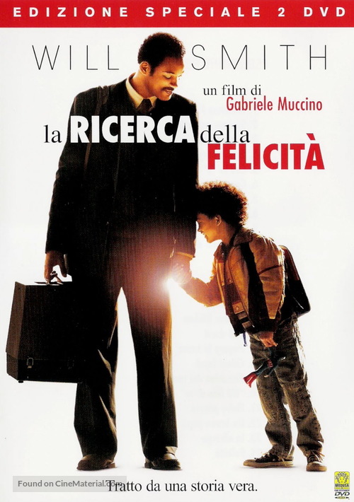 The Pursuit of Happyness - Italian DVD movie cover