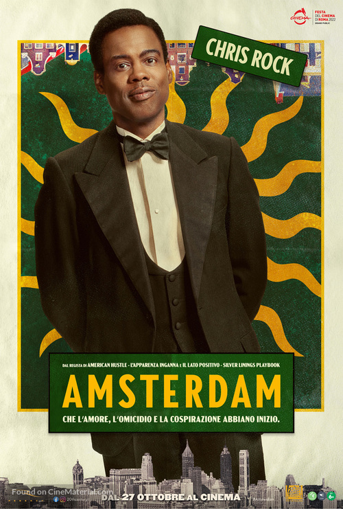 Amsterdam - Italian Movie Poster