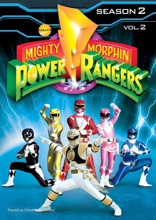 &quot;Mighty Morphin&#039; Power Rangers&quot; - DVD movie cover