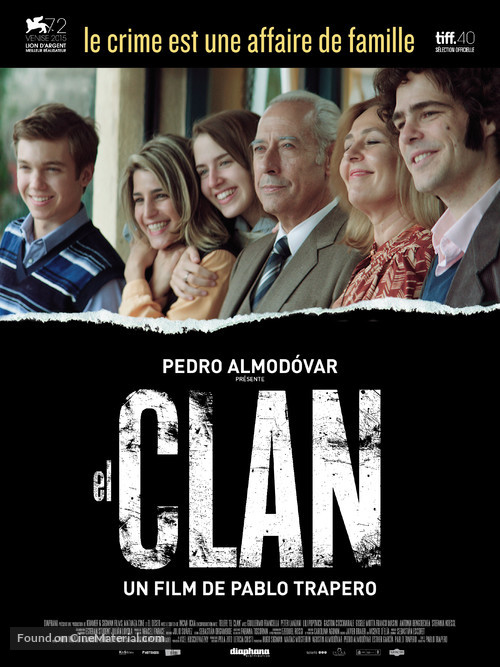 El Clan - French Movie Poster