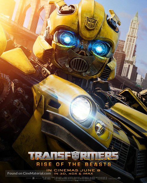 Transformers: Rise of the Beasts - British Movie Poster