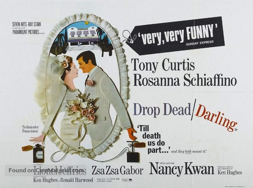 Drop Dead Darling - British Movie Poster
