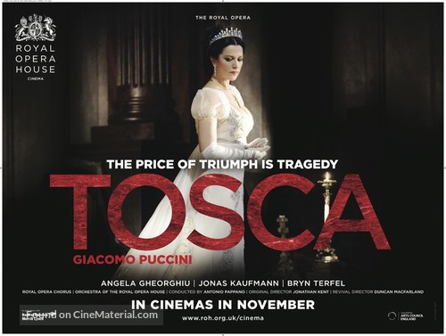 Tosca - British Movie Poster