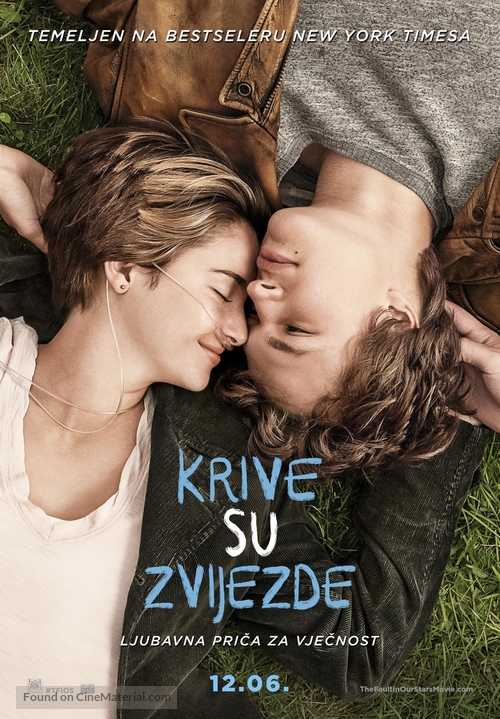 The Fault in Our Stars - Bosnian Movie Poster