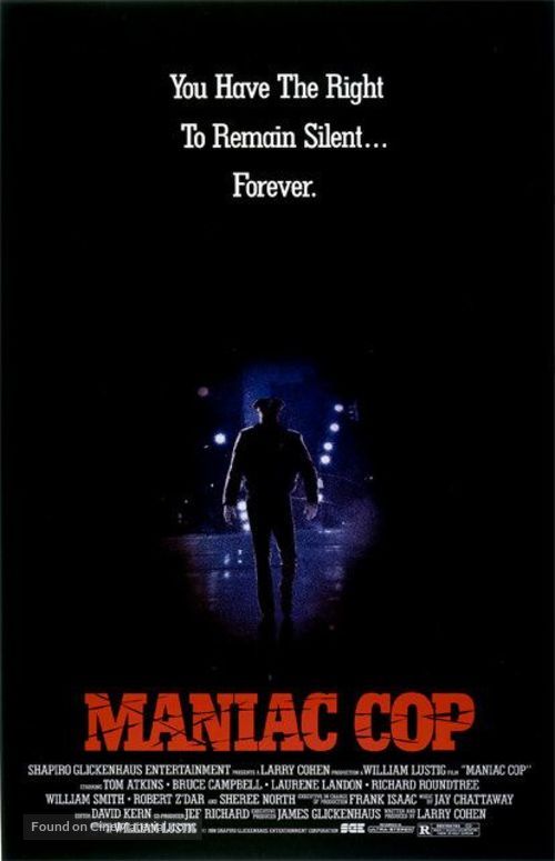 Maniac Cop - Movie Poster