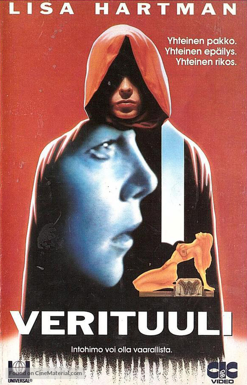 Red Wind - Finnish VHS movie cover