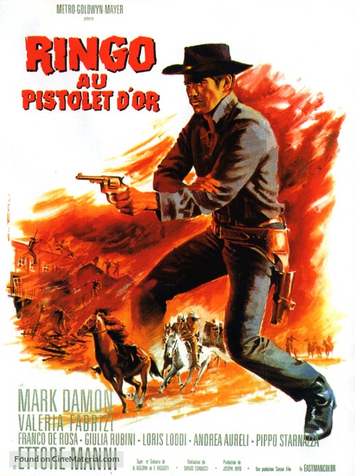 Johnny Oro - French Movie Poster