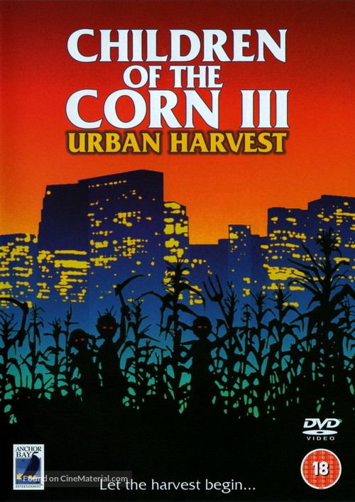 Children of the Corn III - British DVD movie cover