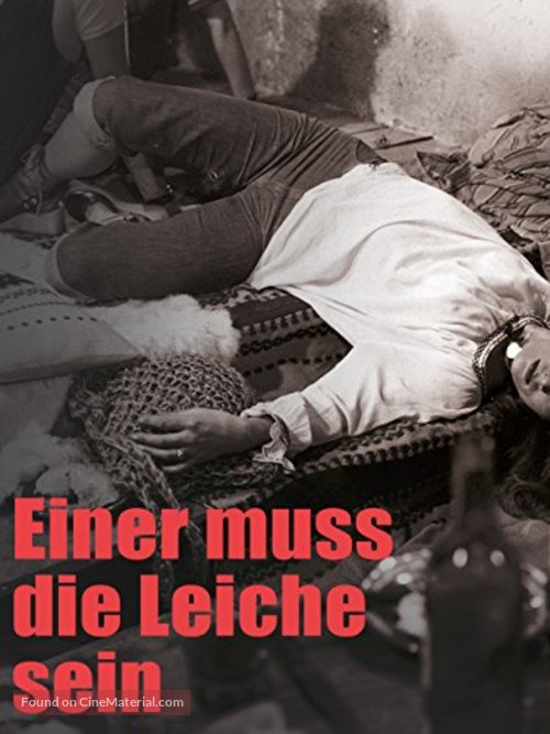 Einer mu&szlig; die Leiche sein - German Movie Cover