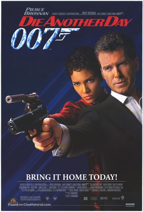 Die Another Day - Video release movie poster