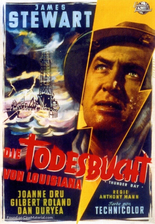 Thunder Bay - German Movie Poster