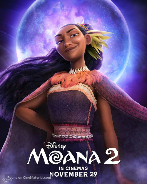 Moana 2 - Indian Movie Poster