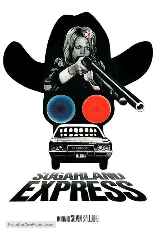 The Sugarland Express - French Movie Poster