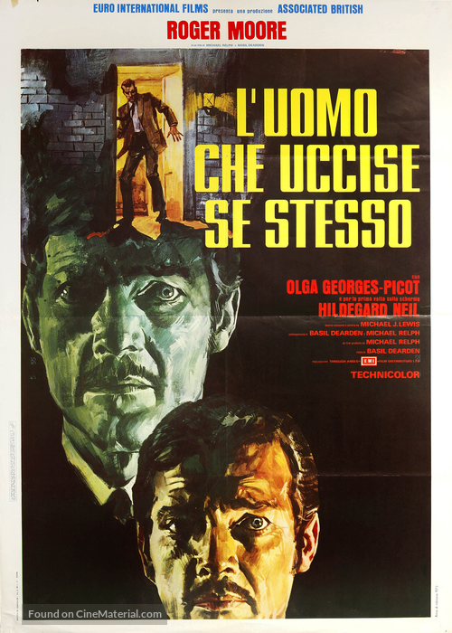 The Man Who Haunted Himself - Italian Movie Poster
